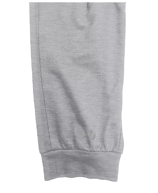 BLUE ICE MEN'S MOISTURE WICKING PERFORMANCE JOGGER SWEATPANTS - S - HEATHER GREY - Brand New