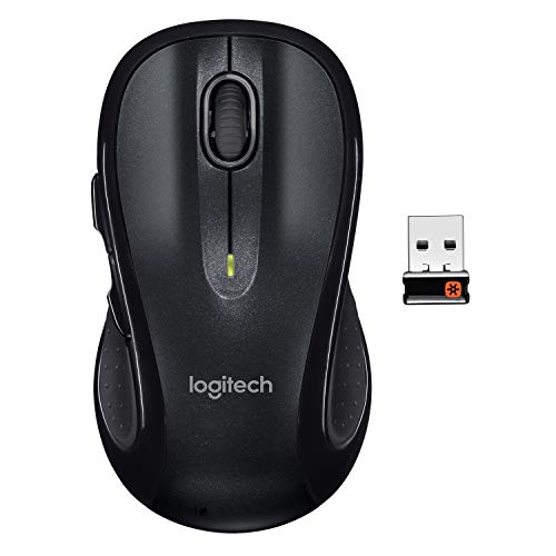 LOGITECH M510 CONTROL PLUS WIRELESS MOUSE BLACK DARK GRAY SEALED - GRAY - Brand New