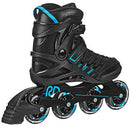 ROLLER DERBY ROLLER DERBY AERIO MEN'S INLINE SKATES SIZE 10 - BLACK/BLUE - Like New