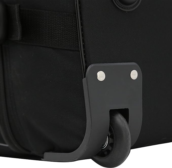 Travelers Club Adventure Rolling Travel Duffel Bag 36' inch 57036 - RED - Like New