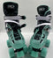 ROLLER DERBY PRODIGY KIDS' QUAD SKATES WHITE/GREEN 3-6 - - Scratch & Dent