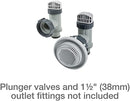 INTEX 28635EG C1500 Krystal Clear Cartridge Filter Pump Above Ground Pools Gray - Like New
