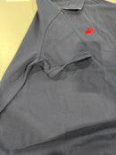 PACIFIC POLO CLUB MEN'S SHORT SLEEVES BUTTONS - SIZE: MEN L - NAVY - Brand New