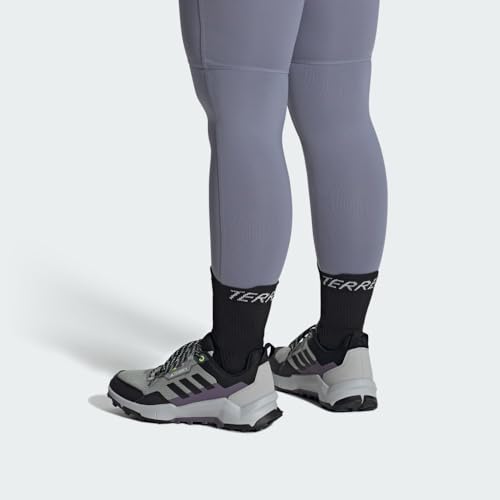 ADIDAS WOMEN'S TERREX AX4 SNEAKER - SIZE: WOMEN 7 - WONDER SILVER/BLACK/GRAY - Like New