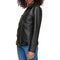 LEVI'S LONG LINED ELEVATED BELTED MOTO SIZE WOMEN S BLACK LW3RU545 - Brand New