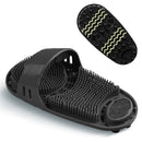 KIBHOUS SILICONE SHOWER FOOT SCRUBBER PERSONAL FOOT MASSAGE CLEANING - BLACK Like New