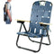 CleverMade Sequoia Folding Backpack Chair; 5 Recline Position Chair Like New