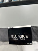 BLU ROCK NEW YORK CARGO SHORTS - SIZE: MEN 40 - GRAY - Brand New