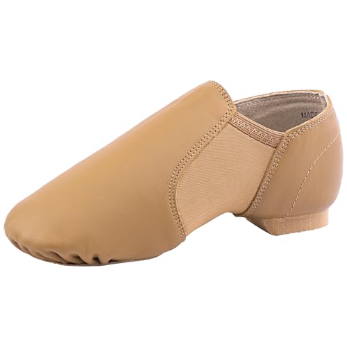 LINODES LEATHER JAZZ SHOE SLIP ON FOR GIRLS/BOYS TODDLER-LITTLE KID-BIG KID - 7 - Like New