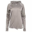 UNDER ARMOUR WOMEN'S HEATGEAR VELOCITY TWIST HOODIE - SIZE: M - HEATHER GRAY - Brand New