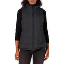 AMAZON ESSENTIALS WOMEN'S MID-WEIGHT PUFFER VEST SIZE: WOMEN M - BLACK - Brand New