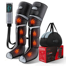 PRYFY LEG MASSAGER WITH HEAT AND COMPRESSION FE-7204B - BLACK - Like New
