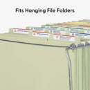 SMEAD STEEL HANGING FILE FOLDER FRAMES 2 COUNT ADJUSTABLE DEPTH 64873 - GRAY - Like New