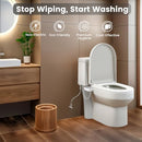 KYUKRI BIDET ATTACHMENT FOR TOILET ULTRA-SLIM NON-ELECTRIC NEW B027 - WHITE - Brand New
