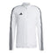 ADIDAS Men's Tiro 23 League Training Jacket Large Tall 3" White/Black - Brand New