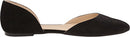 NINE WEST WOMEN'S STARSHIP SUEDE BALLET FLAT, SIZE: WOMEN 11, BLACK NUBUCK - Like New