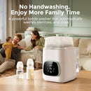MOMCOZY KLEANPAL PRO BABY BOTTLE WASHER STERILIZER & DRYER BS03 - WHITE - Like New