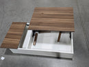 BIDISO LIFT TOP COFFEE TABLE WITH HIDDEN STORAGE COMPARTMENTS - - Scratch & Dent
