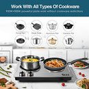 DIDO 1800W Ceramic Electric Hot Plate Cooking Dual 7.1" Infrared Burners - NEW - Brand New