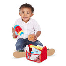 MELISSA & DOUG TOOLBOX FILL SPILL TOY VIBRATING DRILL 3038 - - Scratch & Dent