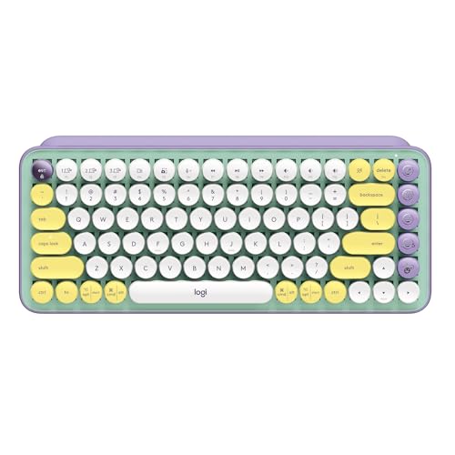 LOGITECH POP KEYS MECHANICAL WIRELESS KEYBOARD - 920-010708 - DAYDREAM MINT - Like New