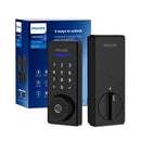 PHILIPS 4000 SERIES BLUETOOTH FINGERPRINT SMART DEADBOLT - SATIN NICKEL - Like New