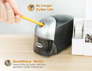BOSTITCH OFFICE QUIETSHARP EXECUTIVE HEAVY DUTY PENCIL SHARPENER - BLACK - Like New