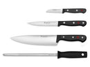 WUSTHOF GOURMET 4 PIECE CHEF'S KNIFE SET,BLACK - Like New