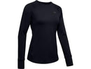 1353351 UNDER ARMOUR WOMEN COLDGEAR BASE 4.0 CREW BLACK XL - Brand New