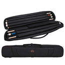 PIKU 3x4 Pool Stick Case Billiard Case Pool Cue Case, B088WVCS5C - Black - Like New