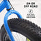 MONGOOSE DOLOMITE FAT TIRE MENS MOUNTAIN BIKE - LIGHT BLUE - Like New