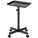 JOSTZHXIN Salon Rolling Tray Cart, Adjustable Height Premium Aluminum - Brand New