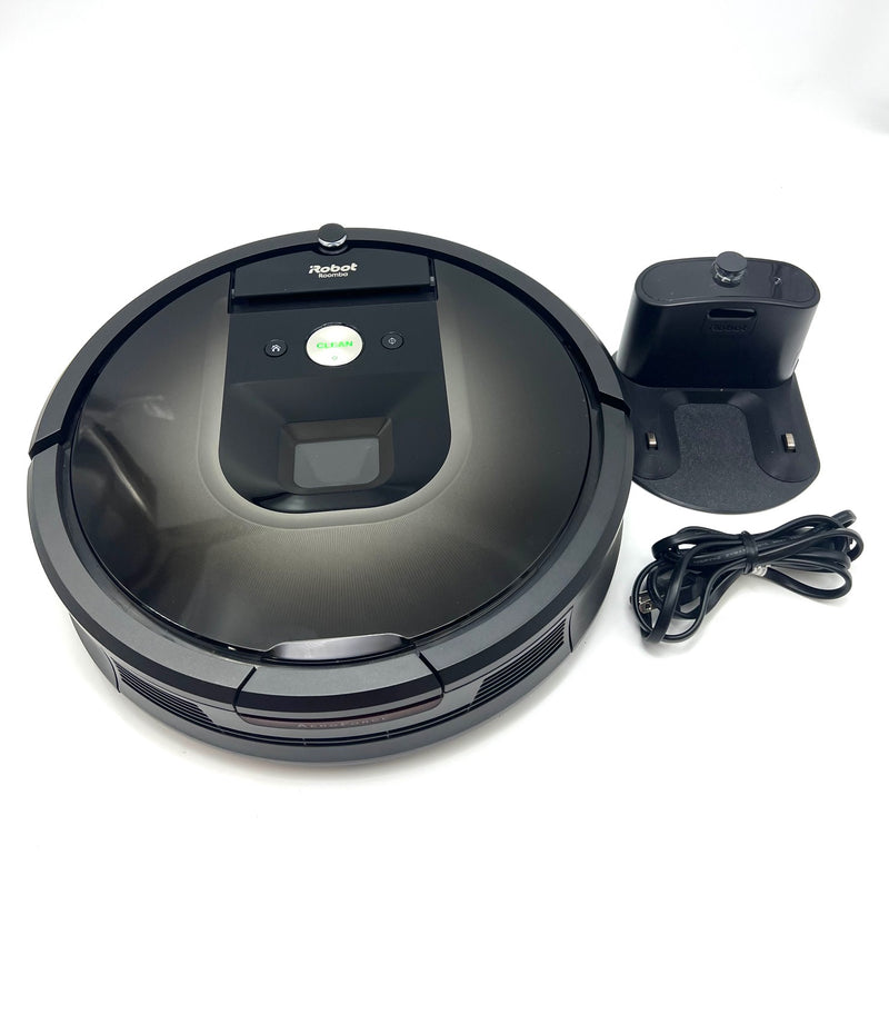 iRobot Roomba 980 Robot Vacuum-Wi-Fi Connected Mapping R980R99 - Black Like New