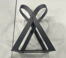 HOOSEL METAL FIREWOOD SPLITTER, 9INCH OPENING, 14.5INCHES TALL - BLACK - Like New