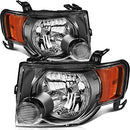 LBRST Headlight Assembly Set Fit for Ford Escape 2008-2012 - Brand New