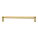 GLIDERITE HARDWARE GLIDERITE SOLID KNURLED BAR PULL CABINET - SATIN GOLD - Brand New