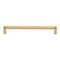 GLIDERITE HARDWARE GLIDERITE SOLID KNURLED BAR PULL CABINET - SATIN GOLD - Brand New