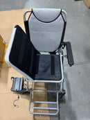 KERDOM ELECTRIC WHEELCHAIR FOR ADULTS RANGE FOLDABLE POWER WHEELCHAIR - SILVER - Like New