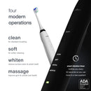 AquaSonic DUO PRO Ultra Whitening 40,000 VPM Electric Smart ToothBrushes DP2 Like New