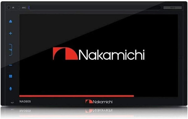 NAKAMICHI DVD CAR NA3605 6.8" W/BLUETOOTH - BLACK Like New