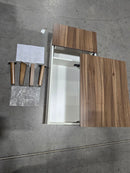 BIDISO LIFT TOP COFFEE TABLE WITH HIDDEN STORAGE COMPARTMENTS - WALNUT - Like New