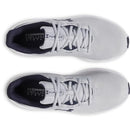 UNDER ARMOUR MEN'S CHARGED PURSUIT 4 SNEAKER MOD GRAY/MIDNIGHT NAVY SIZE 9.5 - Brand New