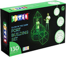 TYTAN TILES GLOW IN THE DARK FORT 130-PIECE BUILDING SET - - Scratch & Dent
