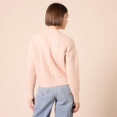 AMAZON ESSENTIALS WOMEN'S LIGHTWEIGHT LONG-SLEEVE CABLE CREWNECK SWEATER -SIZE S - Brand New