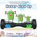 TOMOLOO HOVERBOARD WITH BLUETOOTH SPEAKER - BLACK - Like New