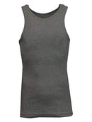 GALAXY BY HARVIC MENS HEAVY-WEIGHT RIBBED TANK TOP SIZE: MEN XL - CHARCOAL - Brand New