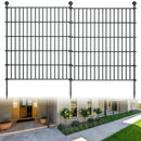 RICHMEN 10 PANELS GARDEN FENCE DOG, 32IN H X 23.6FT L FENCING - - Scratch & Dent