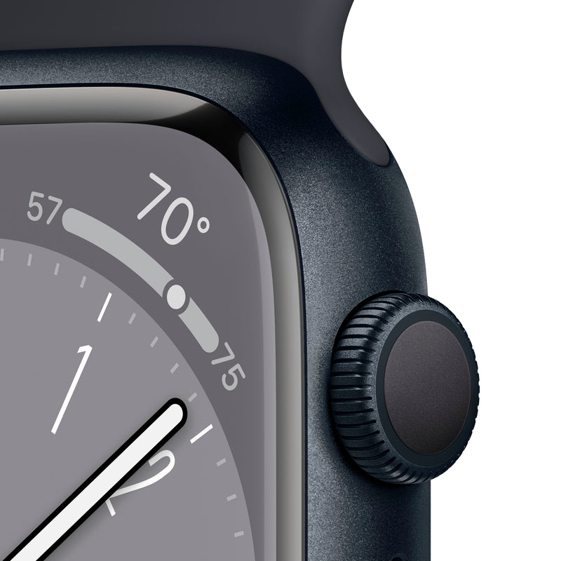 For Parts: Apple Watch Series 8 GPS 45mm Aluminum Case - CANNOT BE REPAIRED