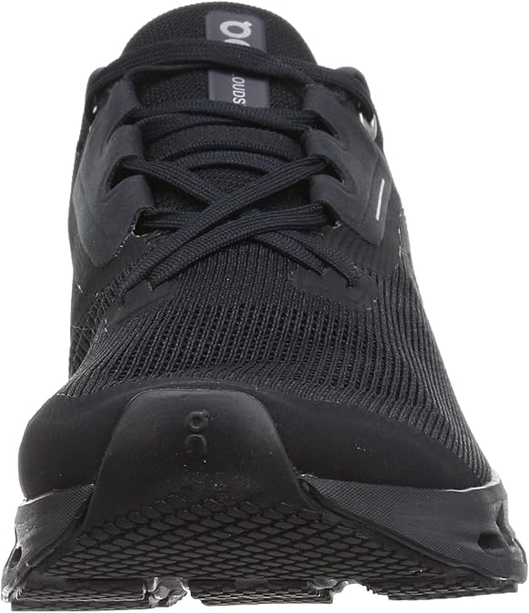ON WOMEN'S CLOUDSTRATUS SNEAKER - SIZE: 11 (AU/UK W9) (EU W43) (JP W28) - BLACK - Like New