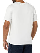 Amazon Essentials Men's Short-Sleeve Crewneck Pocket T-Shirts - WHITE - SIZE M - Like New